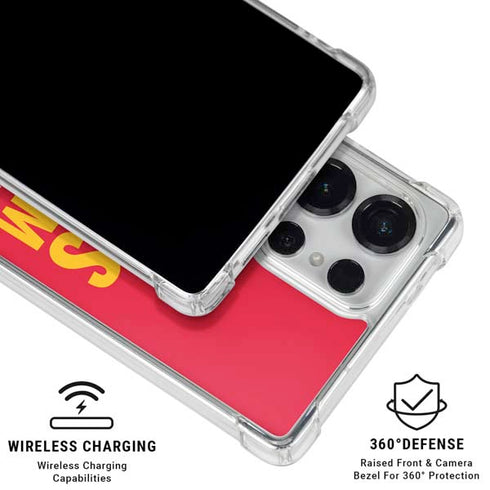 NFL Kansas City Chiefs Team Motto Galaxy S26 Ultra Clear Case