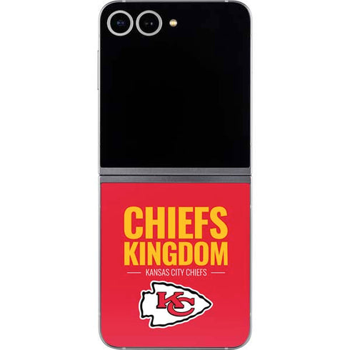 NFL Kansas City Chiefs Team Motto Galaxy Z Flip6 Skin
