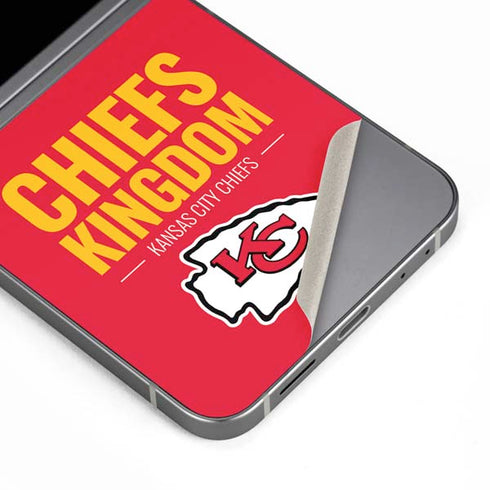 NFL Kansas City Chiefs Team Motto Galaxy Z Flip6 Skin