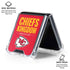 NFL Kansas City Chiefs Team Motto Galaxy Z Flip6 Clear Case