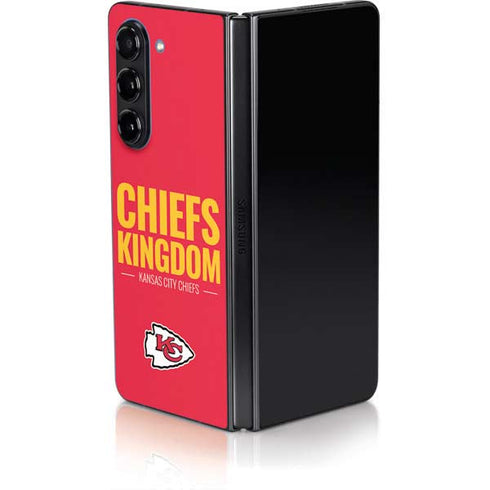 NFL Kansas City Chiefs Team Motto Galaxy Z Fold5 5G Skin
