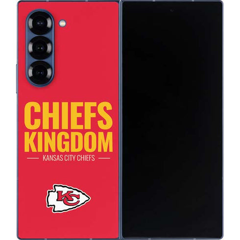 NFL Kansas City Chiefs Team Motto Galaxy Z Fold6 Skin