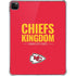 NFL Kansas City Chiefs Team Motto iPad Pro 11in (2024) Clear Case