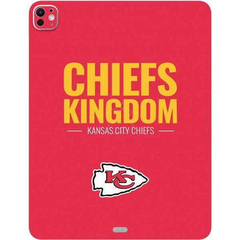 NFL Kansas City Chiefs Team Motto iPad Pro 13in M4 (2024) Skin