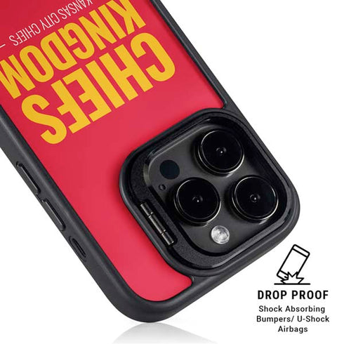 NFL Kansas City Chiefs Team Motto iPhone 13 Pro Kickstand Case