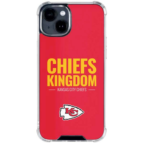 NFL Kansas City Chiefs Team Motto iPhone 15 Clear Case