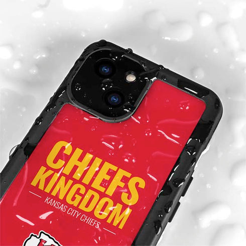 NFL Kansas City Chiefs Team Motto iPhone 15 Plus Waterproof Case