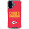 NFL Kansas City Chiefs Team Motto iPhone 16 Clear Case