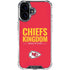 NFL Kansas City Chiefs Team Motto iPhone 16 Clear Case