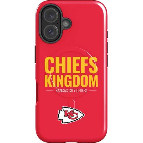 NFL Kansas City Chiefs Team Motto iPhone 16 Magsafe Impact Case