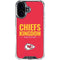 NFL Kansas City Chiefs Team Motto iPhone 16 Plus Clear Case