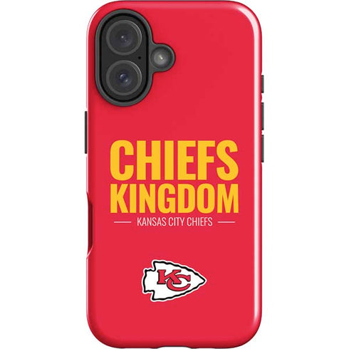 NFL Kansas City Chiefs Team Motto iPhone 16 Plus Impact Case