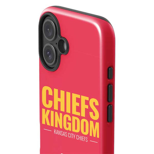 NFL Kansas City Chiefs Team Motto iPhone 16 Plus Impact Case