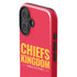NFL Kansas City Chiefs Team Motto iPhone 16 Plus Impact Case