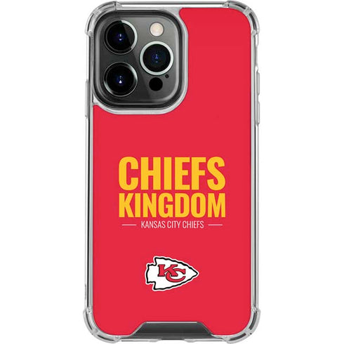 NFL Kansas City Chiefs Team Motto iPhone 16 Pro Clear Case