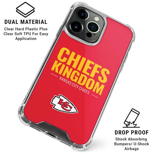 NFL Kansas City Chiefs Team Motto iPhone 16 Pro Clear Case