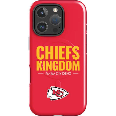 NFL Kansas City Chiefs Team Motto iPhone 16 Pro Max Magsafe Impact Case