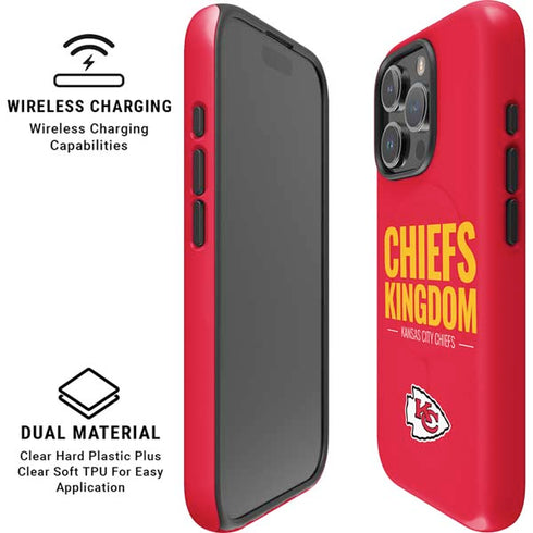 NFL Kansas City Chiefs Team Motto iPhone 16 Pro Max Magsafe Impact Case