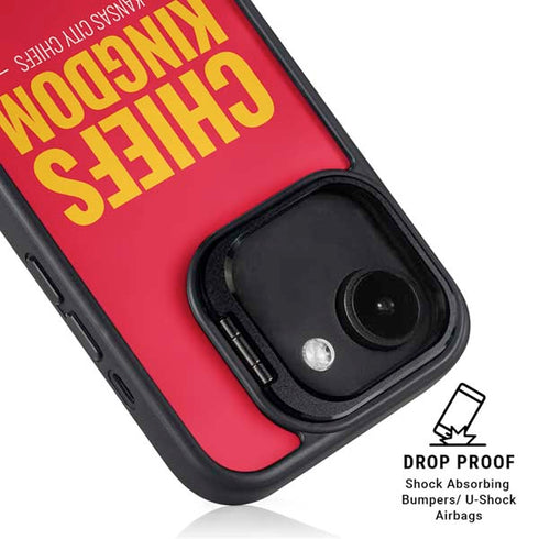 NFL Kansas City Chiefs Team Motto iPhone 16e Kickstand Case