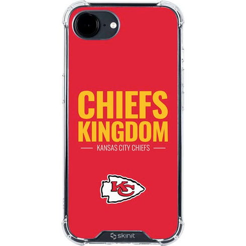 NFL Kansas City Chiefs Team Motto iPhone 16e Clear Case