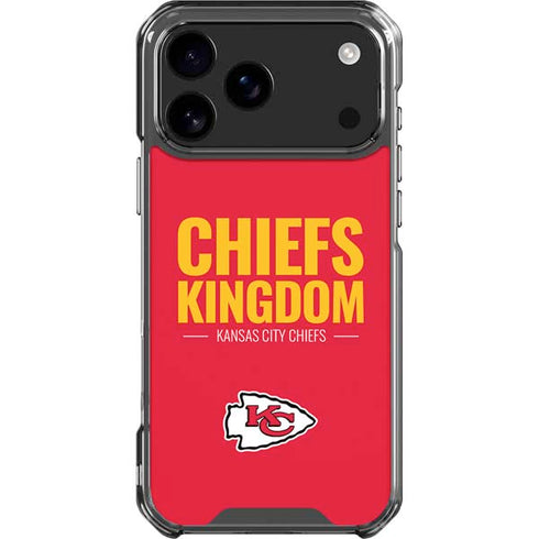 NFL Kansas City Chiefs Team Motto iPhone 18 Pro Max Clear Case