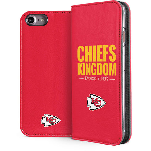 NFL Kansas City Chiefs Team Motto iPhone 8 Folio Case