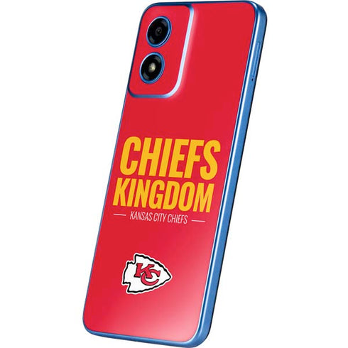 NFL Kansas City Chiefs Team Motto Moto G Play 4G (2024) Skin