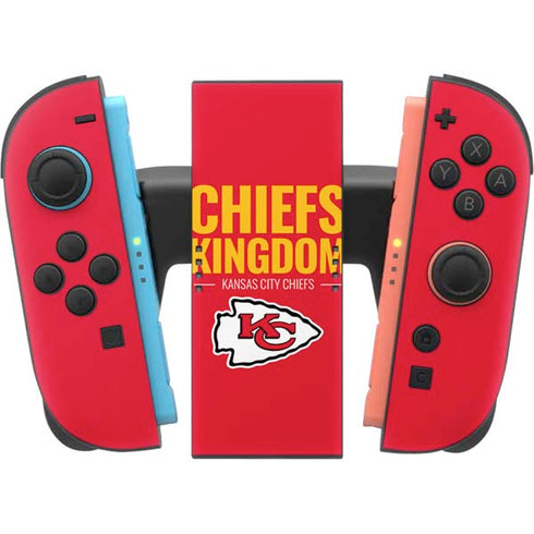 NFL Kansas City Chiefs Team Motto Nintendo Switch 2 (2025) Joy-Con Controller Skin