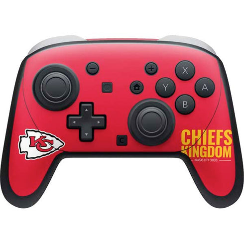 NFL Kansas City Chiefs Team Motto Nintendo Skins
