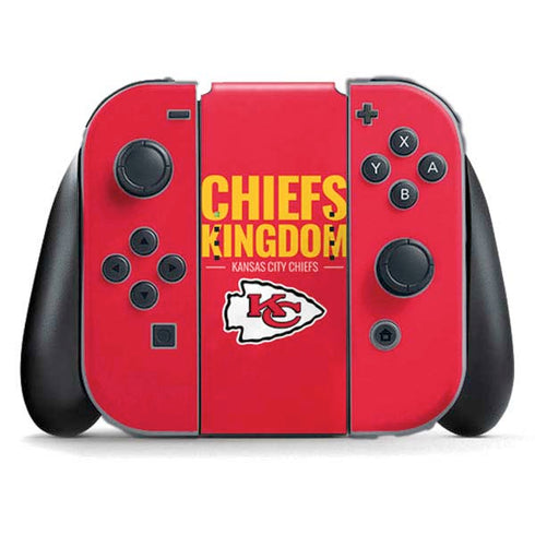 NFL Kansas City Chiefs Team Motto Nintendo Skins