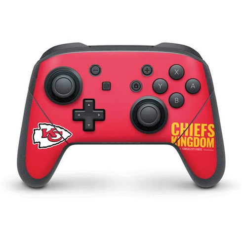 NFL Kansas City Chiefs Team Motto Nintendo Skins