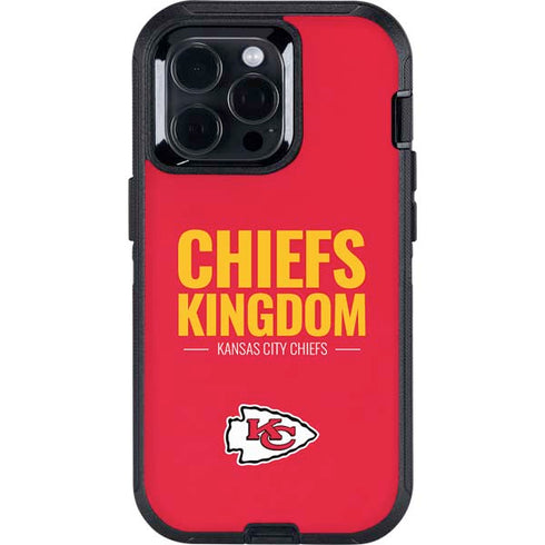 NFL Kansas City Chiefs Team Motto Otterbox Defender iPhone Skin