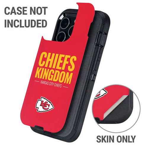 NFL Kansas City Chiefs Team Motto Otterbox Defender iPhone Skin