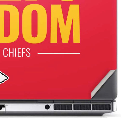 NFL Kansas City Chiefs Team Motto Dell Precision Skin