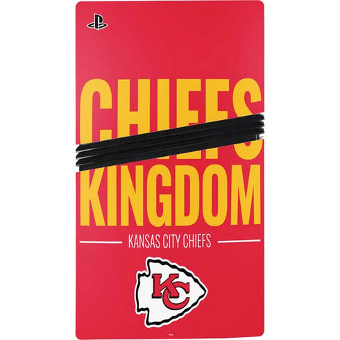 NFL Kansas City Chiefs Team Motto PS5 Pro Console Skin