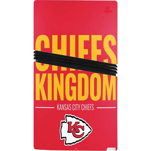 NFL Kansas City Chiefs Team Motto PS5 Pro Console Skin