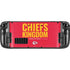 NFL Kansas City Chiefs Team Motto Steam Deck Handheld Gaming Computer OLED Skin