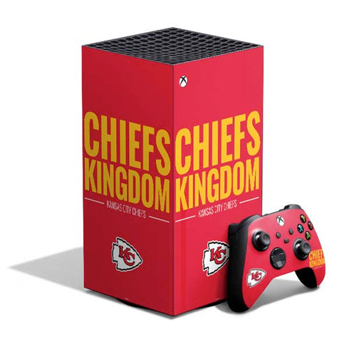 NFL Kansas City Chiefs Team Motto XBox Series X Digital Edition Bundle Skin