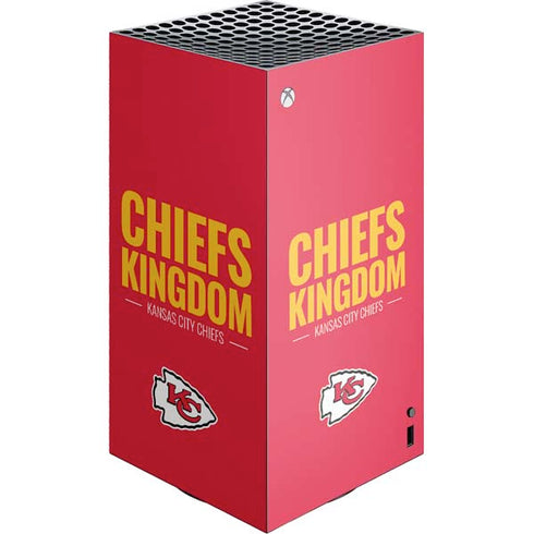 NFL Kansas City Chiefs Team Motto XBox Series X Digital Edition Console Skin