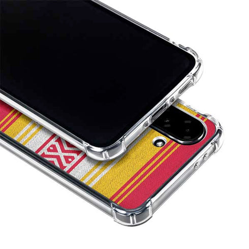 NFL Kansas City Chiefs Trailblazer Galaxy A36 5G Clear Case
