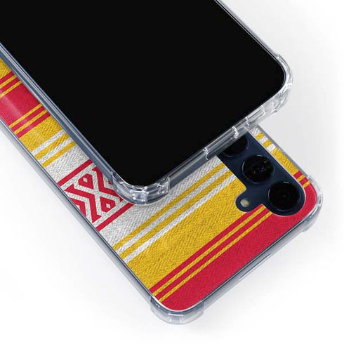 NFL Kansas City Chiefs Trailblazer Galaxy A55 5G Clear Case