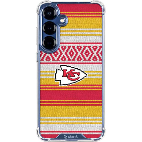 NFL Kansas City Chiefs Trailblazer Galaxy S25 Clear Case