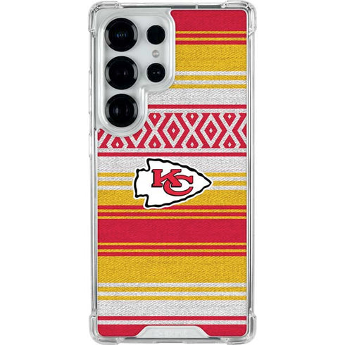 NFL Kansas City Chiefs Trailblazer Galaxy S25 Ultra Clear Case