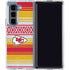 NFL Kansas City Chiefs Trailblazer Galaxy Z Fold5 5G Clear Case