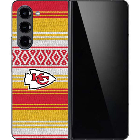 NFL Kansas City Chiefs Trailblazer Galaxy Z Fold5 5G Skin