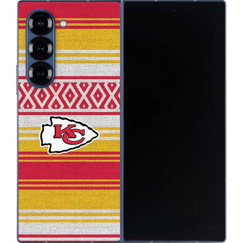 NFL Kansas City Chiefs Trailblazer Galaxy Z Fold6 Skin