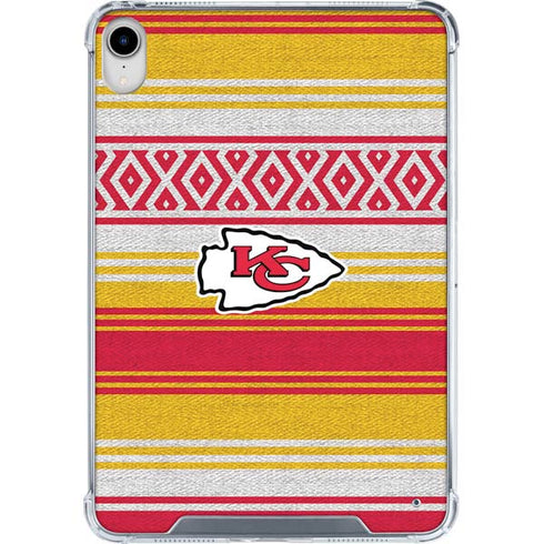 NFL Kansas City Chiefs Trailblazer iPad 11th Gen (2025) Clear Case