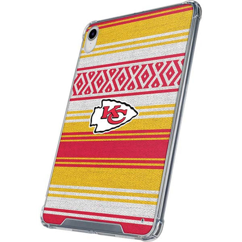 NFL Kansas City Chiefs Trailblazer iPad 11th Gen (2025) Clear Case