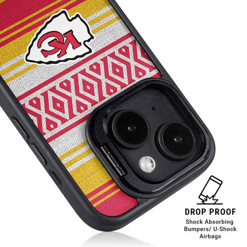 NFL Kansas City Chiefs Trailblazer iPhone 14 Kickstand Case