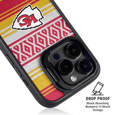 NFL Kansas City Chiefs Trailblazer iPhone 14 Pro Max Kickstand Case